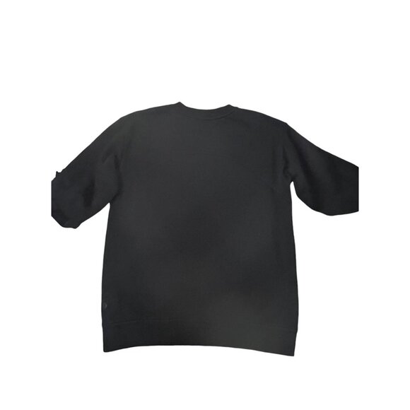 Lululemon Men's City Sweat Crew Black Size M Solid Pullover - Picture 5 of 10